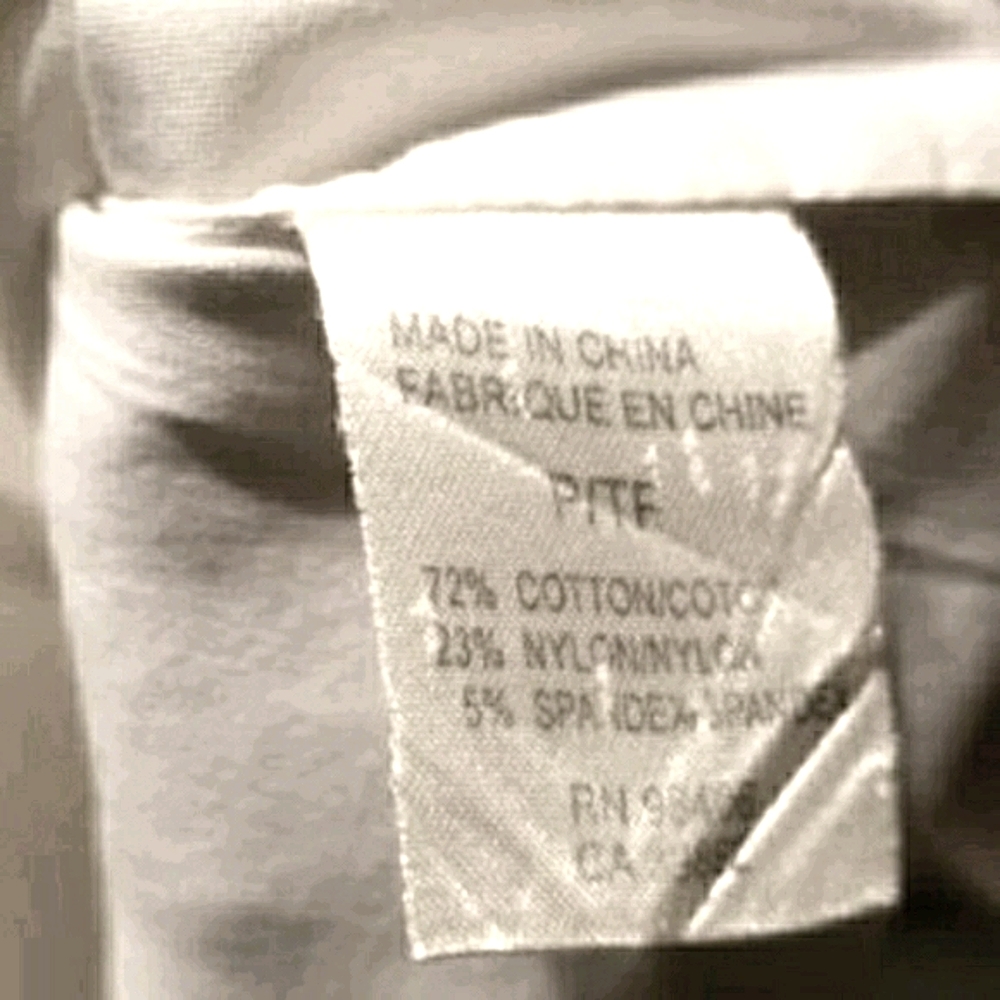 Theory Eggshell Short Sleeve Button Down Cotton T… - image 7